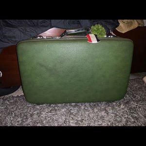 Small vintage suit case